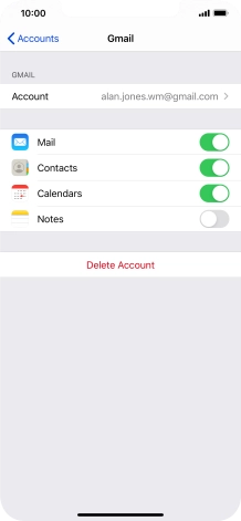 Slide your finger upwards starting from the bottom of the screen to return to the home screen.