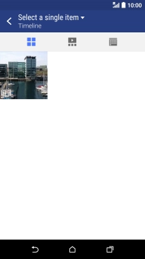 Press the required video clip.