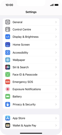 Press Accessibility.