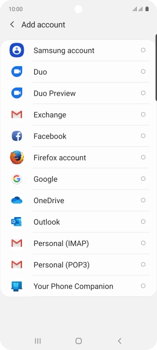 Press Personal (IMAP).