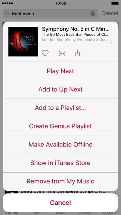 Press Add to a Playlist....