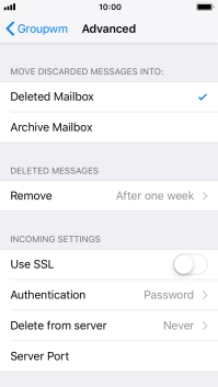 Press Authentication.