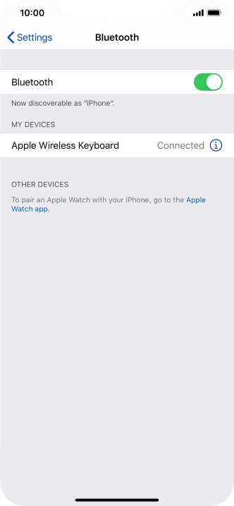 Slide your finger upwards starting from the bottom of the screen to return to the home screen.