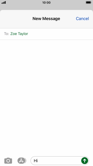 Press the apps icon.