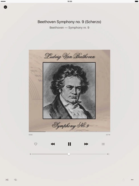 Press arrow right to go to the next audio file.