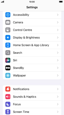 Press Accessibility.
