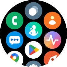 Press the Samsung Health icon.
