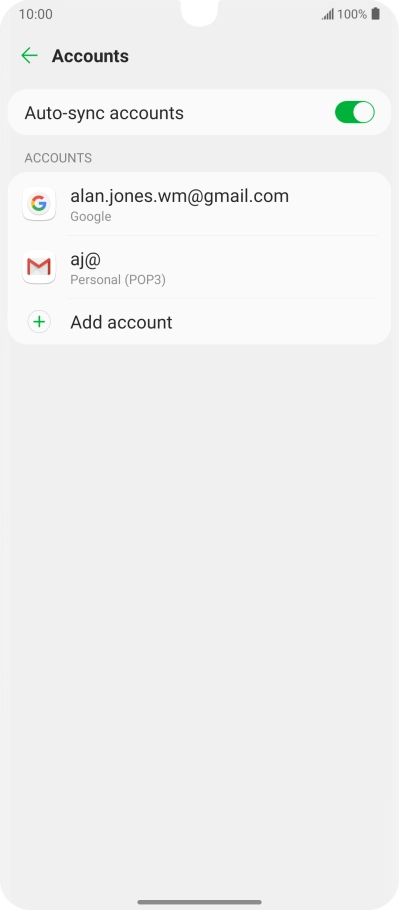 Slide your finger upwards starting from the bottom of the screen to return to the home screen.