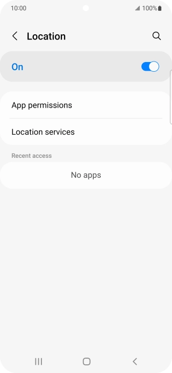 Press App permissions.