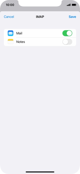 Press Save. Your email account has now been set up. To select more settings for incoming and outgoing server, proceed with the following steps.