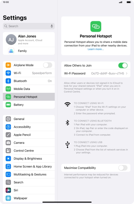 Slide your finger upwards starting from the bottom of the screen to return to the home screen.