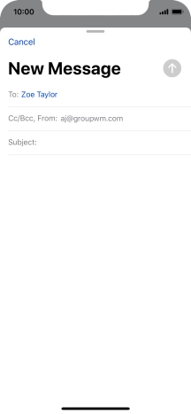 Press the field next to 