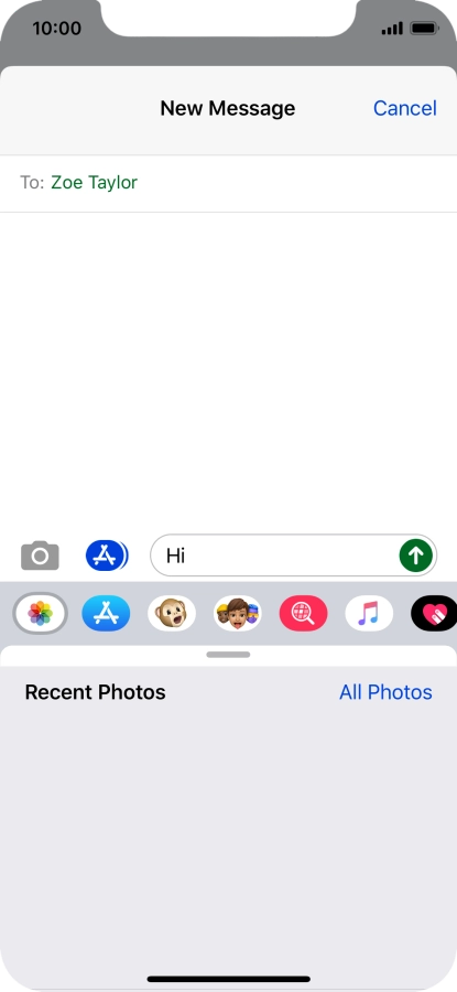 Press All Photos and go to the required folder.