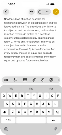 Press the Apple Intelligence icon.