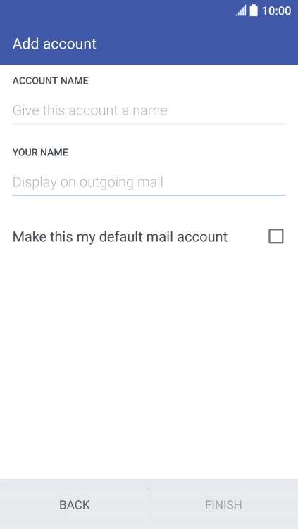 Press the field below 