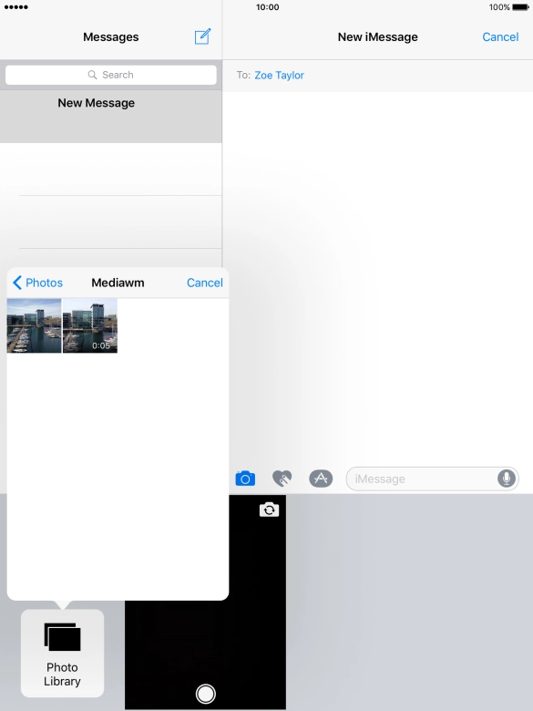 Press the required picture.