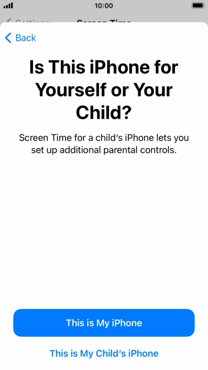 Press This is My iPhone.