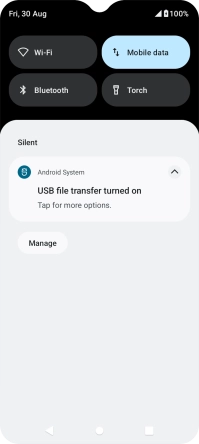 Press Tap for more options..