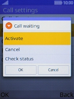 Select Activate to turn on the function.
