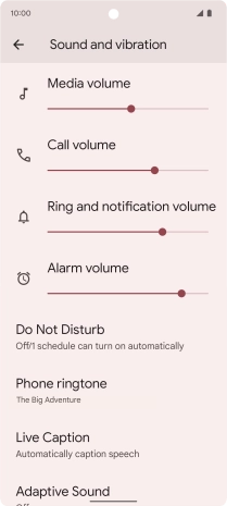 Slide your finger upwards starting from the bottom of the screen to return to the home screen.