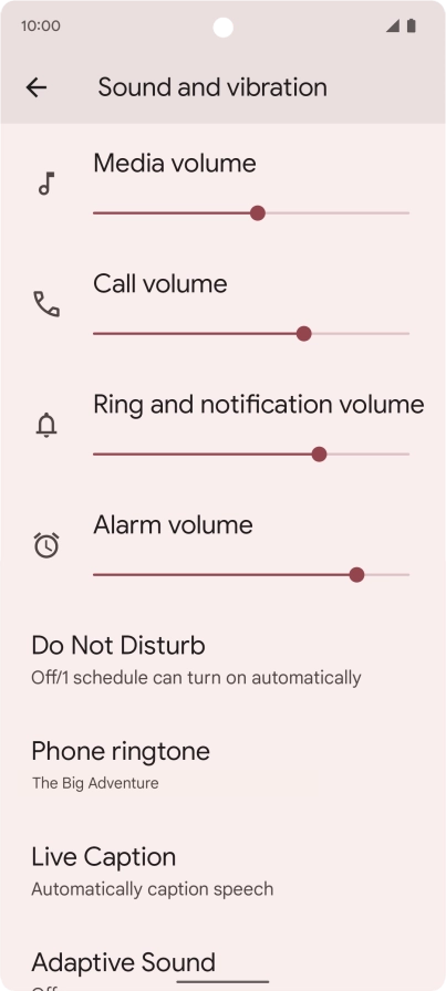 Slide your finger upwards starting from the bottom of the screen to return to the home screen.