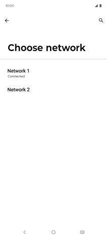 Press the Return key.