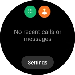 Press the keypad icon and key in the required number.