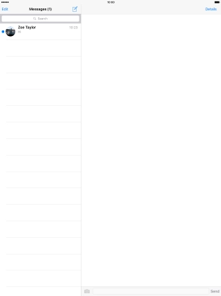 Press the new message icon.