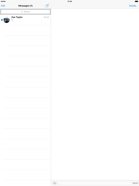 Press the new message icon.