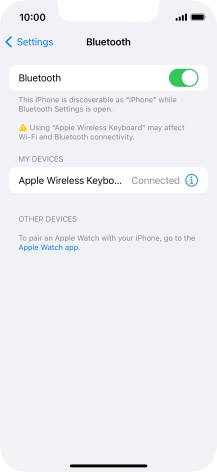 Slide your finger upwards starting from the bottom of the screen to return to the home screen.