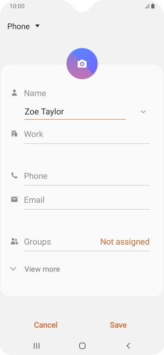 Press Phone and key in the required phone number.