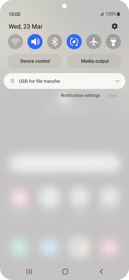 Press the drop down list.