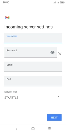Press the field below 
