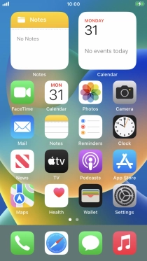When the battery charging icon is displayed, the battery is charging.