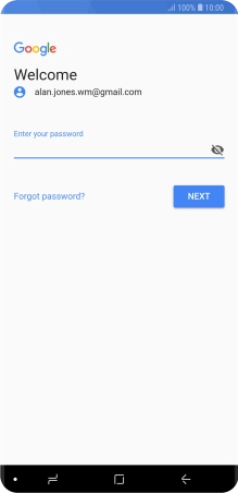 Press the field below 