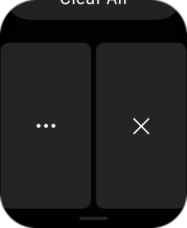 Press the delete icon to remove it.