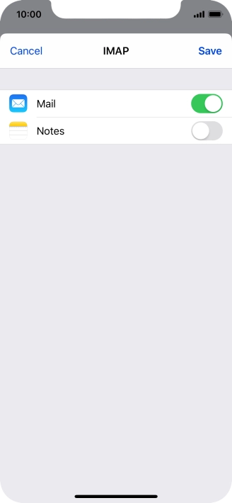 Press Save. Your email account has now been set up. To select more settings for incoming and outgoing server, proceed with the following steps.