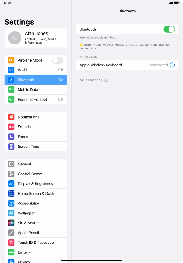 Slide your finger upwards starting from the bottom of the screen to return to the home screen.