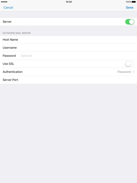 Press Authentication.