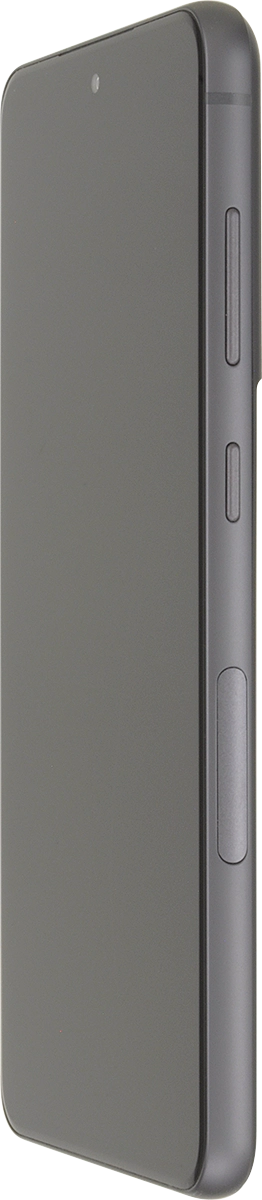 Press and hold the Side key until your phone is turned on.