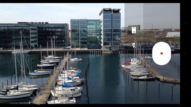 Press the video light icon to turn the function on or off.