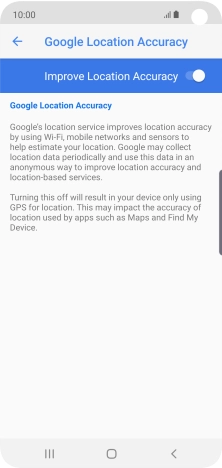 If you press the indicator next to 