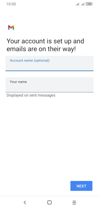 Press the field below 