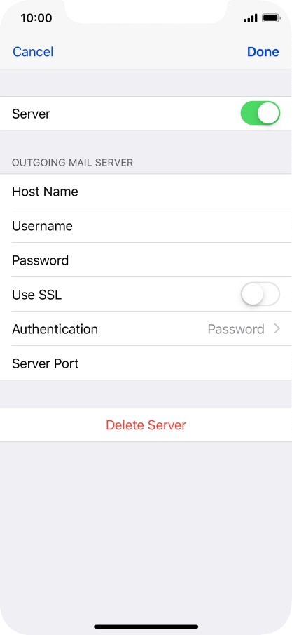 Press Authentication.