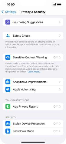 Press Sensitive Content Warning.