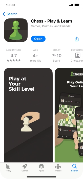 Slide your finger upwards starting from the bottom of the screen to return to the home screen.