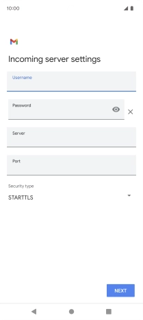 Press the field below 