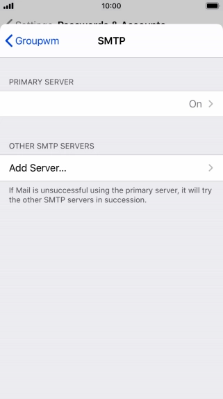 Press the field below 