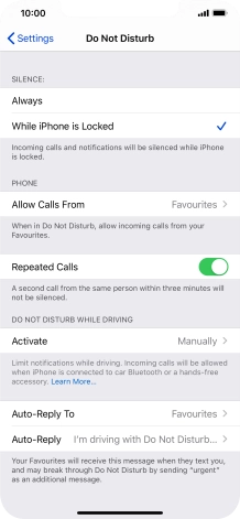 Press Auto-Reply To.