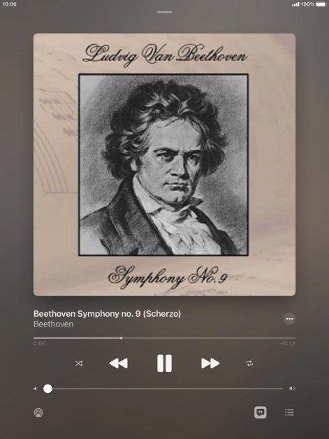 Press arrow right to go to the next audio file.